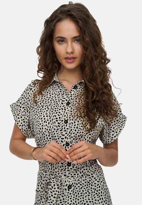 Immagine prodotto Only Abito blusa con cintura a cravatta (40)