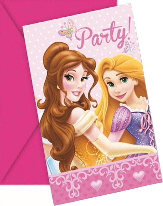 Produktbild Disney Princess PartyEinladungen (6erPack) (6 Stk.)