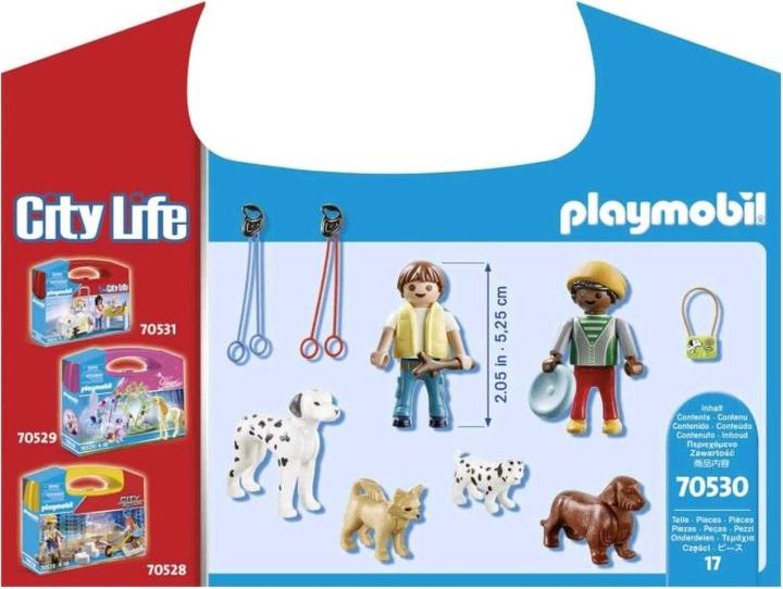 Immagine prodotto Playmobil 70530 Carrying Case Bambini Con Cuccioli (70530, Playmobil City Life)