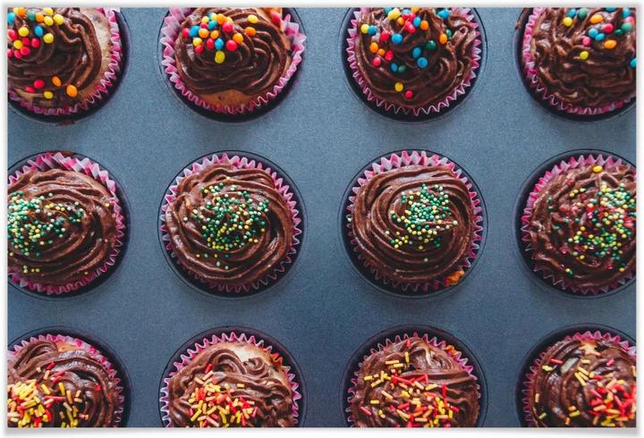 Produktbild Trenddeko Birthday Muffins (60 x 40 cm)