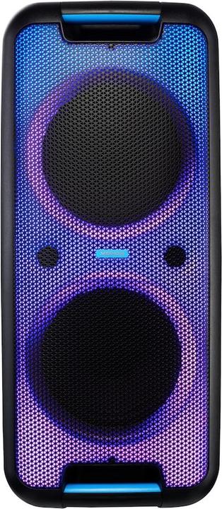 Image du produit Medion P61080 party sound system partyspeakers incl. microfoon, karaoke, oplaadbare batterij, Bluetooth, ec (4 h, Fonctionnement sur secteur)
