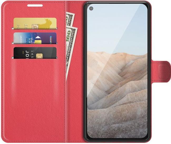 Productafbeelding MU Classic Litchi Leren Boekomslag Serie (Google Pixel 5a)
