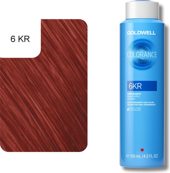 Actual product image Goldwell Colorance (6KR Pomegranate, Blond, Red)