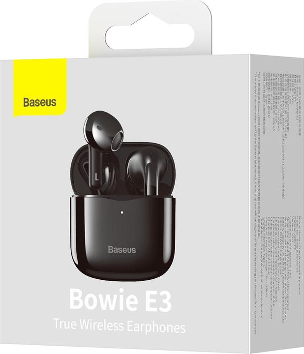 Immagine prodotto Baseus Cuffie TWS Bowie E3 (nero) (5 h, Senza fili)