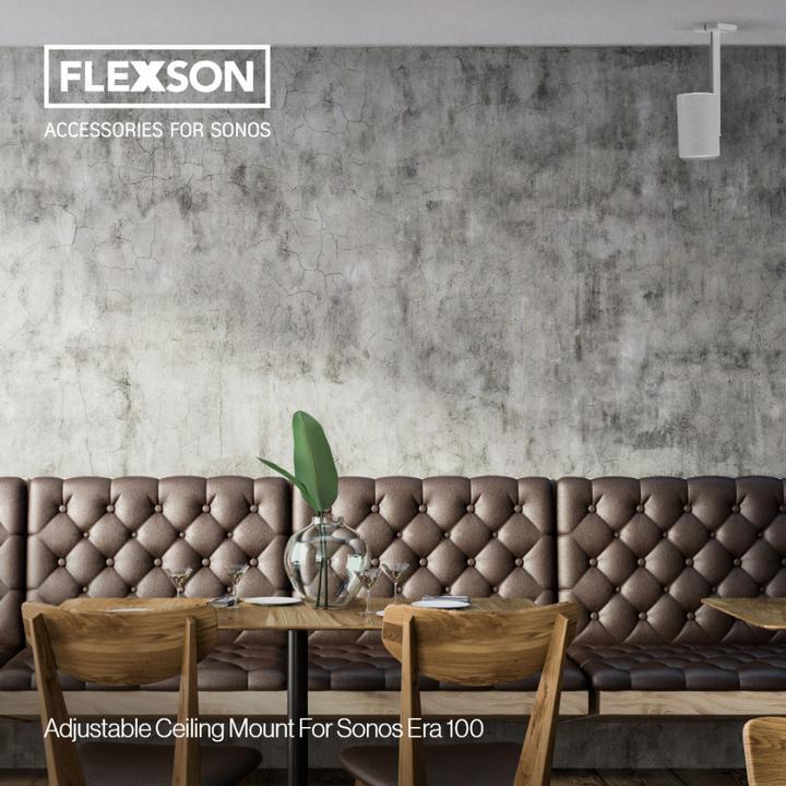 Produktbild Flexson Deckenhalterung für Sonos ERA 100 (1 Stk., Wandmontage, Schwenkbar, Neigbar)