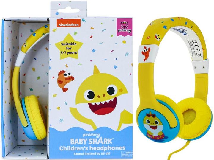 Actual product image OTL Junior Headphones - Baby Shark Holiday (BS0845)