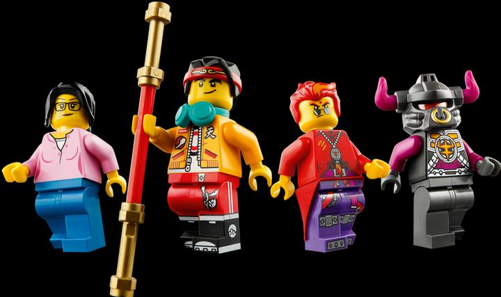 Actual product image LEGO Monkie Kids Cloud Jet (80008, LEGO Monkie Kid, LEGO Rare Sets)