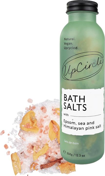 Produktbild UpCircle Badesalze mit Epsom und Himalaya -rosa Salz (Badesalz)