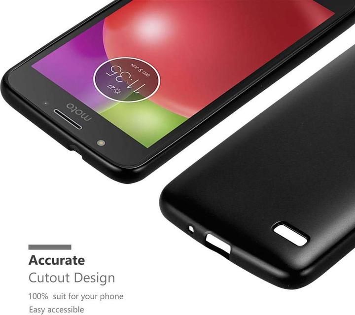Immagine prodotto Cadorabo Copertura metallica opaca in TPU (Motorola Moto E4)