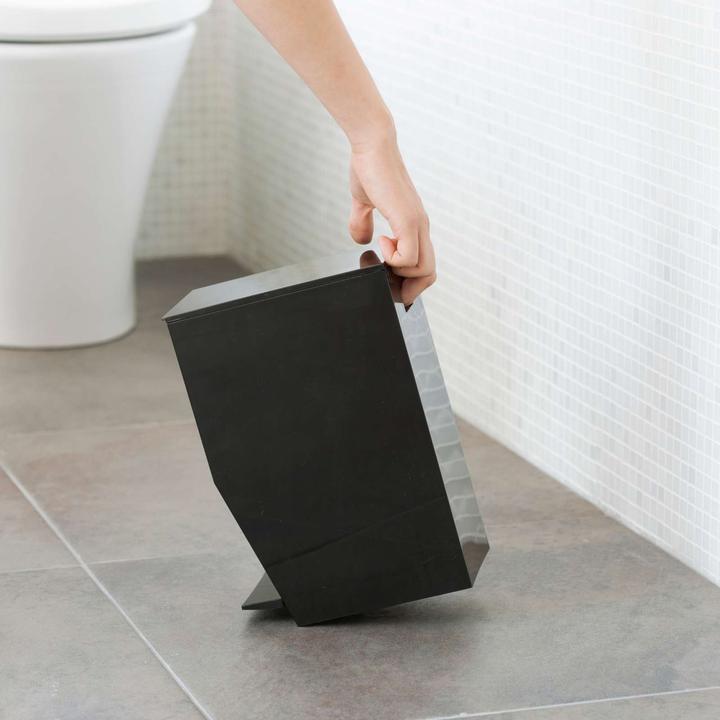 Actual product image Yamazaki Mülleimer mit Tretfunktion TOWER (4 l)