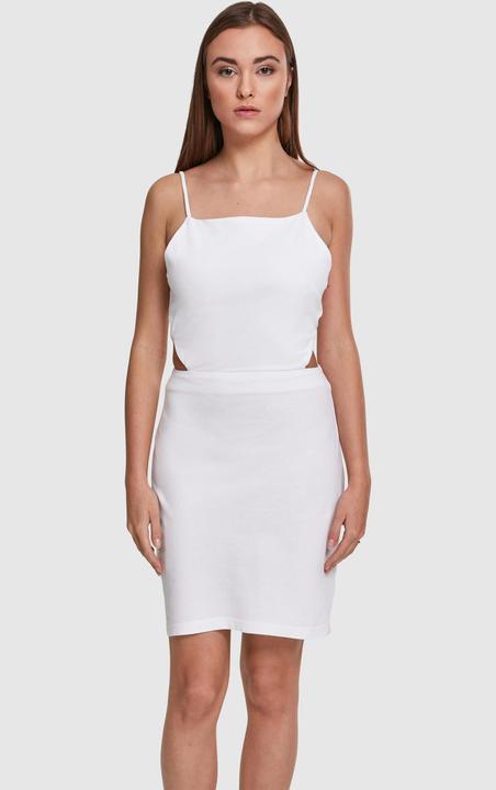 Actual product image Urban Classics Ladies Short Spaghetti Pique Dress (L)