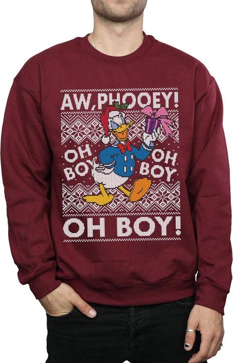Produktbild Disney Donald Duck Christmas Fair Isle Sweatshirt (XXL)