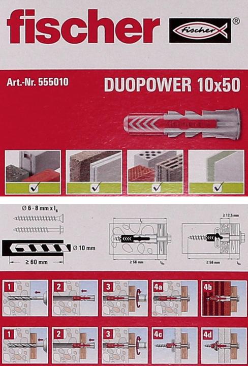 Immagine prodotto Fischer Spina universale DUOPOWER (50 pz.)