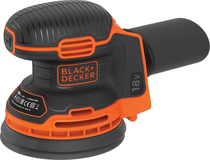 Actual product image Black & Decker Bdcros18nxj (Eccentric grinder, 18 W)