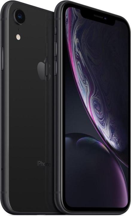 Re!commerce iPhone XR (64 Go, Noir, 6.10", 12 Mpx, SIM + eSIM, B / Très bon)