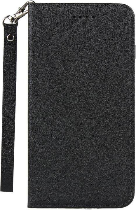 Produktbild Cover-Discount iPhone SE / 8 / 7 - Silk Texture Flip Case schwarz (Apple iPhone SE (2nd Gen), Apple iPhone 8, Apple iPhone 7)