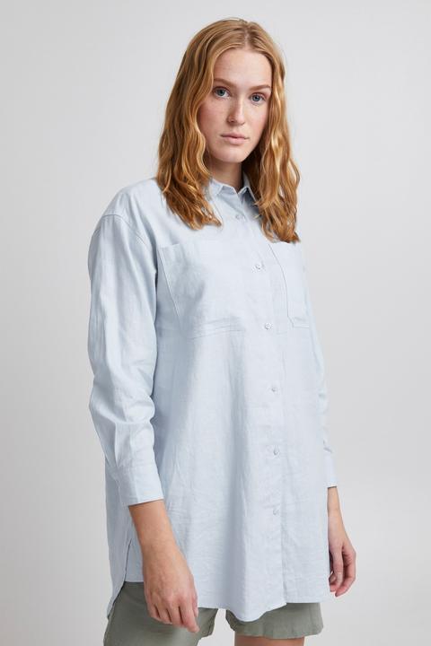 Actual product image B.young BYFALAKKA LONG SHIRT 20811337 (34)