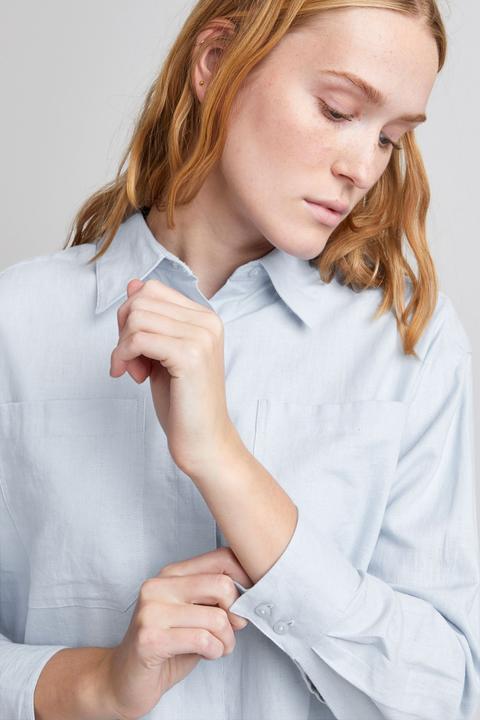Actual product image B.young BYFALAKKA LONG SHIRT 20811337 (34)