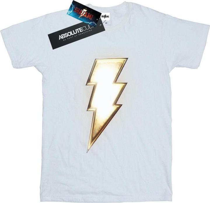 Immagine prodotto Shazam Bolt Logo Maglietta Ragazzi (140, 146)