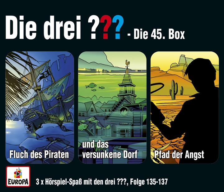 Image du produit Les trois TROIS QUESTIONS - 45 Box (F135-137) (Les trois ? ?, Allemand)