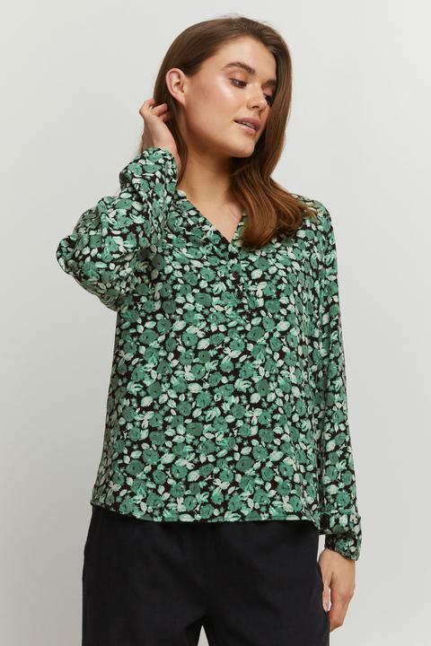 Actual product image B.young BYMMJOELLA VNECK SHIRT 2 20811208 (36)