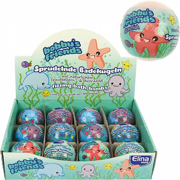 Actual product image Magni Elina Kids bath ball 100g assorted 3 times (Bath bombs)