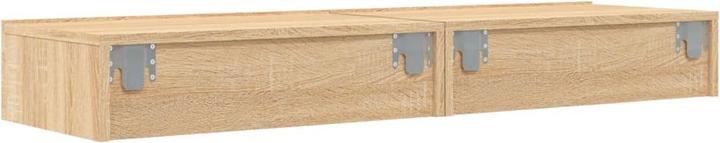 Produktbild VidaXL TV Schrank mit LED-Leuchten Fernsehschrank Lowboard 2 Stk. Sonoma-Eiche