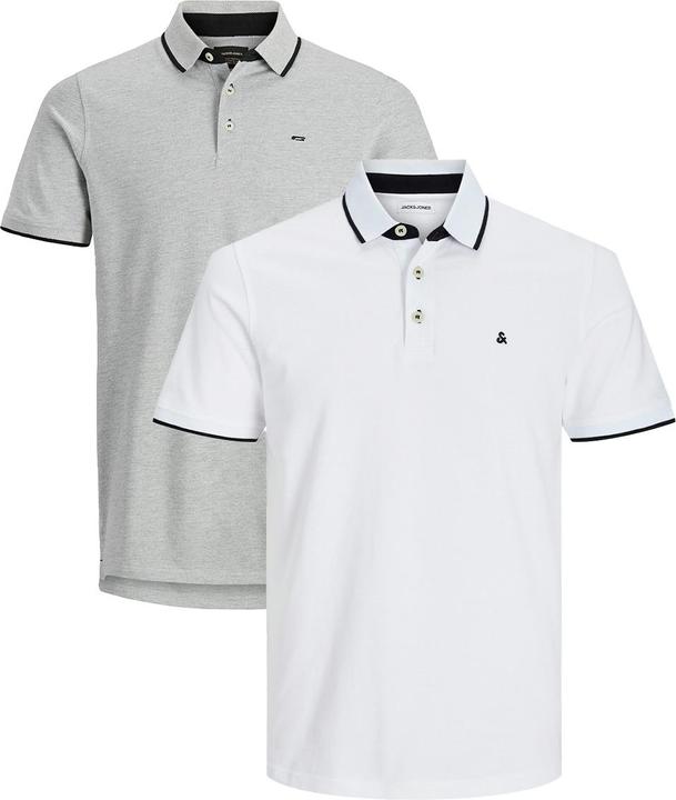 Produktbild Jack & Jones 2er Pack Paulos - Slim Fit Poloshirt (XXL)