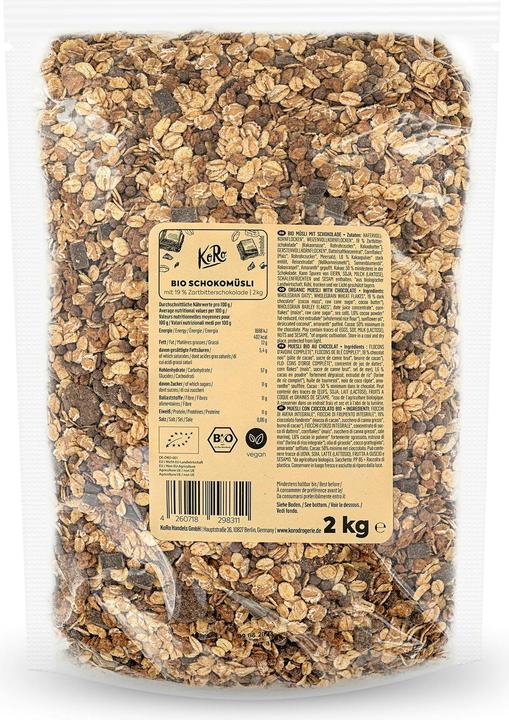 Actual product image KoRo Organic muesli with chocolate (2000 g)