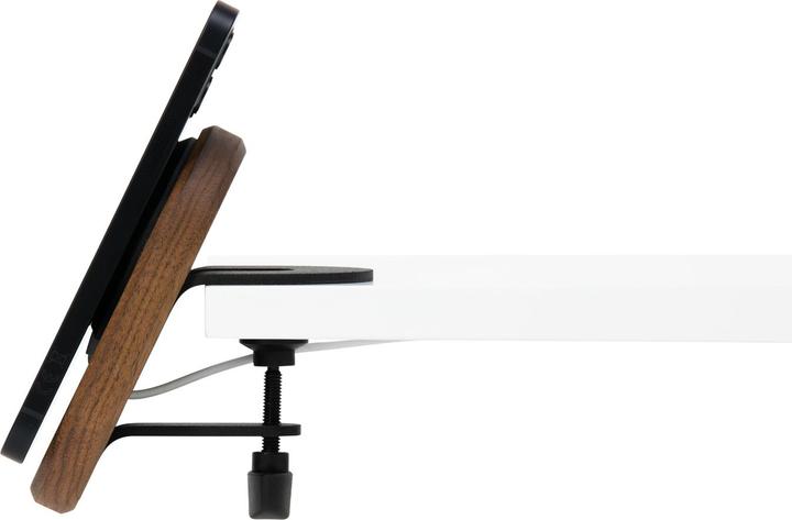 Produktbild Oakywood MagSafe iPhone Desk Shelf Mount - Multifunktionale iPhone-Halterung - am Regal montiert - Walnuss -