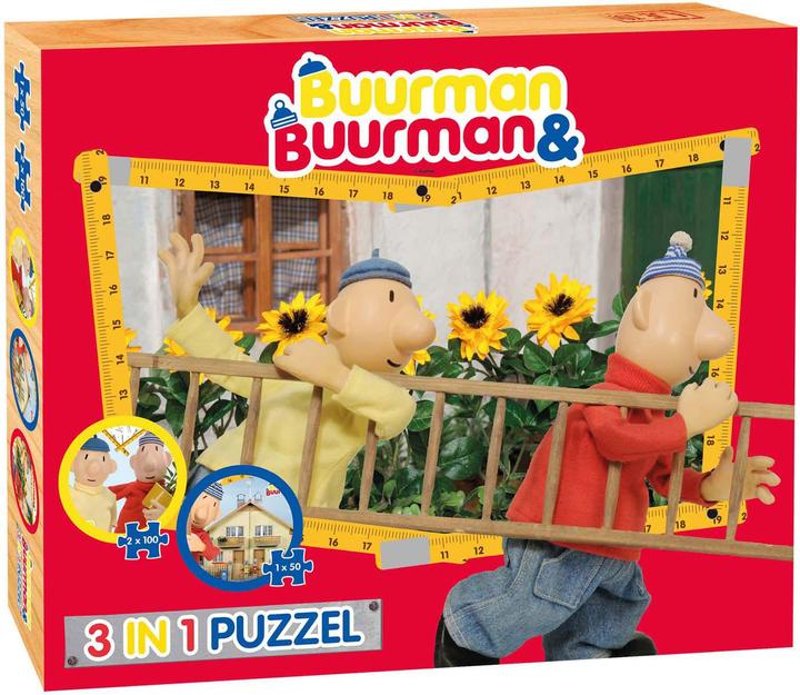 Productafbeelding Pat & Mat -Puzzel 3in1 (3 onderdelen)