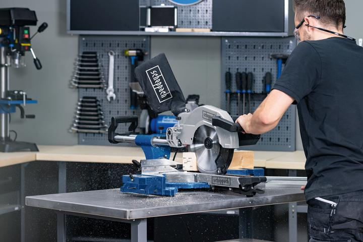 Actual product image Scheppach Multifunctional crosscut saw 255 mm incl. 2 speeds & multifunctional saw blade