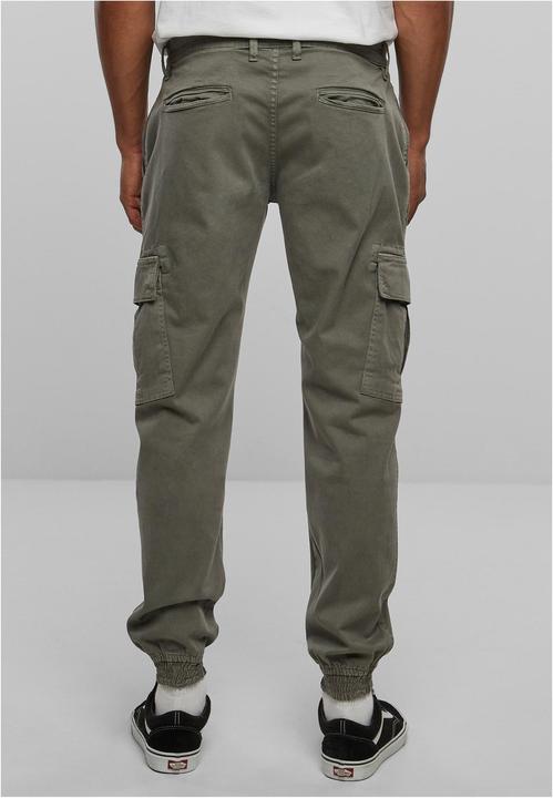 Actual product image Urban Classics Washed Cargo Twill Jogging Pants (34)