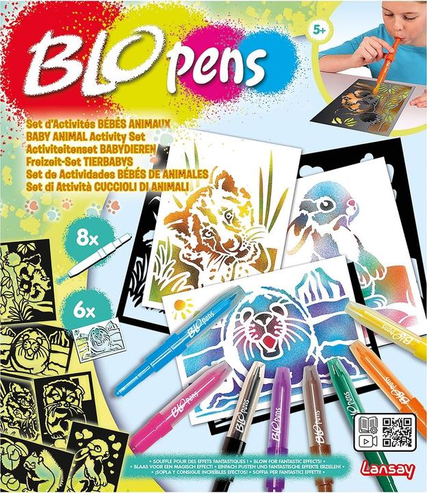 Image du produit Blopens Feutres aérographes Set Bébés animaux