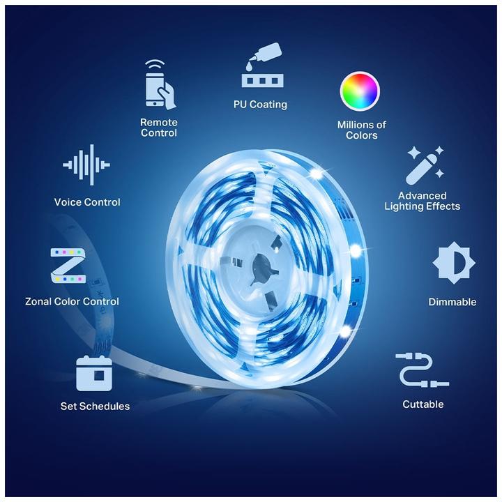 Immagine prodotto TP-Link Tapo (Multicolore, 500 cm, Interno)