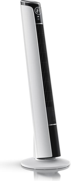 Brandson Ventilateur de tour, télécommande, inclinable à 10°, oscillation, 4 modes, ventilateur sur pied (52 dB)