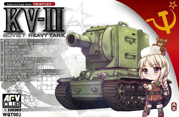 Produktbild AFV Club Kv-II (Q series kit)