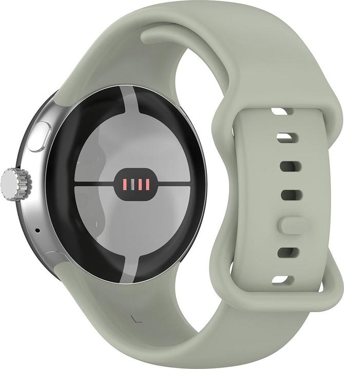 Produktbild Techsuit - Watchband (W031) - Google Pixel Watch / Watch 2 / Watch 3 41mm - Green (Silicone, Watch 2)