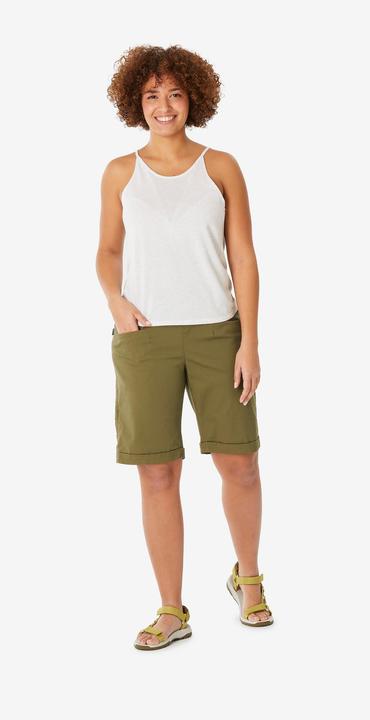 Produktbild Quechua Bermudashorts Damen Wandern - NH500 grün (42)