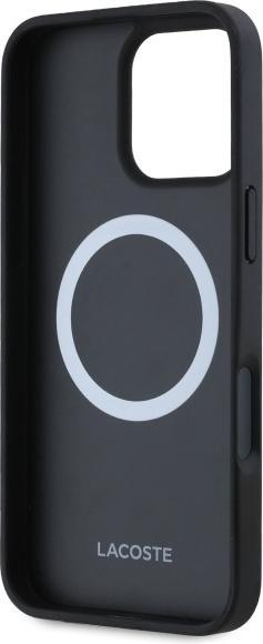 Actual product image Lacoste LCHMP16LPVCV iPhone 16 Pro 6.3" granatowy/navy hardcase Iconic Petit Pique MagSafe (Apple iPhone 16 Pro)