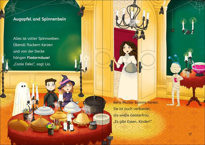 Actual product image Leselöwen 1. Klasse - Willkommen im Spukschloss! (German, Maya of Bird, Monika Parciak, Loewe first readers, 2022)