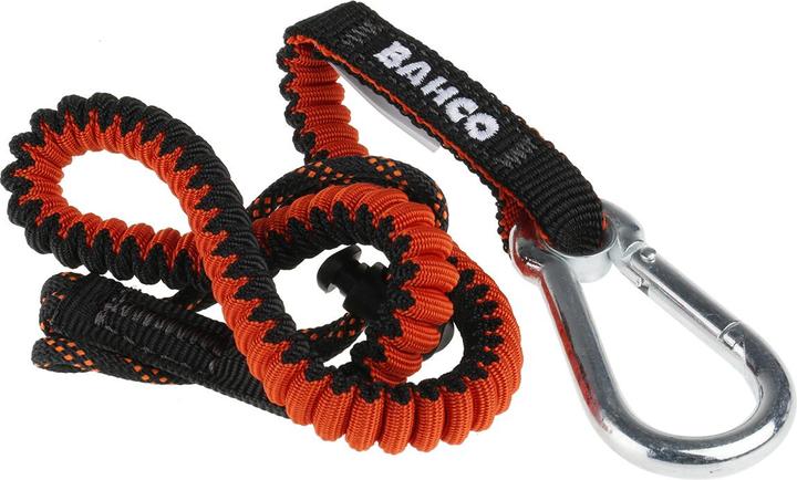 Actual product image Bahco Safety line with fixed carabiner and non-reversible loop, 3 kg, 1.2 m