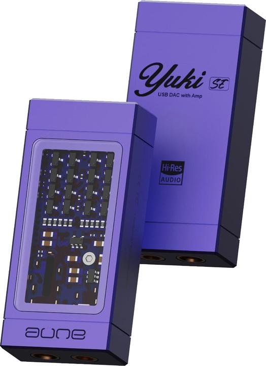 Actual product image Aune Yuki SE (USB-DAC, gain switch)