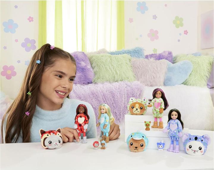Productafbeelding Barbie Cutie Onthulling Chelsea Kostuum Cuties Serie - Teddy Dolfijn