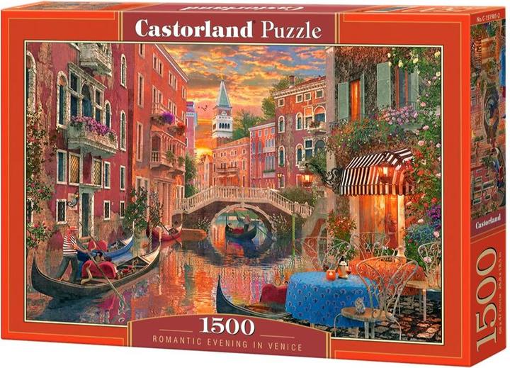 Produktbild Castorland Romantic Evening in Venice, Puzzle 1500 Teile (1500 Teile)