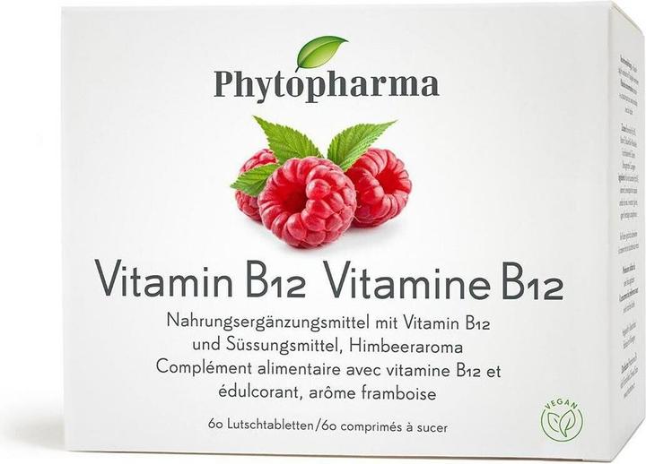 Immagine prodotto Phytopharma Vitamina B12 (60 Pezzo/i, Pillole, 45 g)
