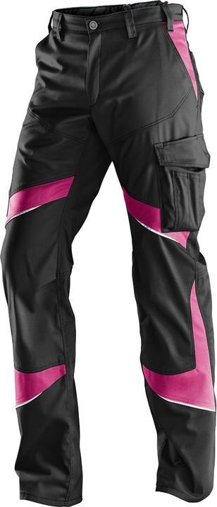 Actual product image Kübler Activiq ladies' trousers, black/pink, size 50 (50)