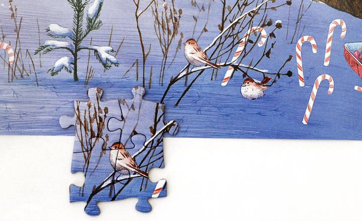 Produktbild Literarische Weihnachten (1000 Teile)