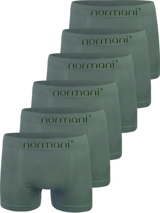 Produktbild Normani 12 Stück Mikrofaser-Boxershorts für Herren (S/M, 12er Pack)