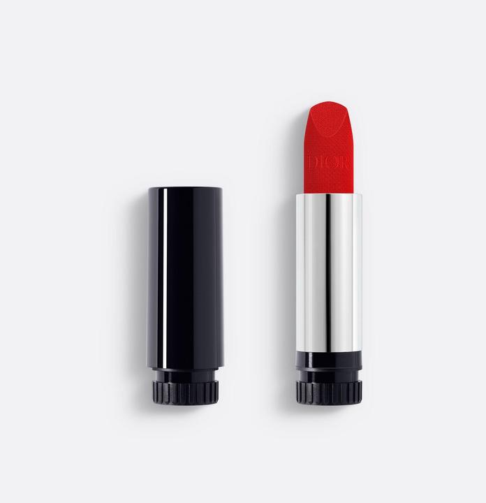 Actual product image Dior Rouge New Velvet refill 999 Int24 (999)